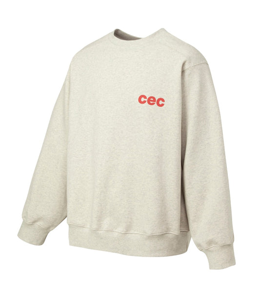 CEC Sweatshirt (Oatmeal w/ Red Logo)