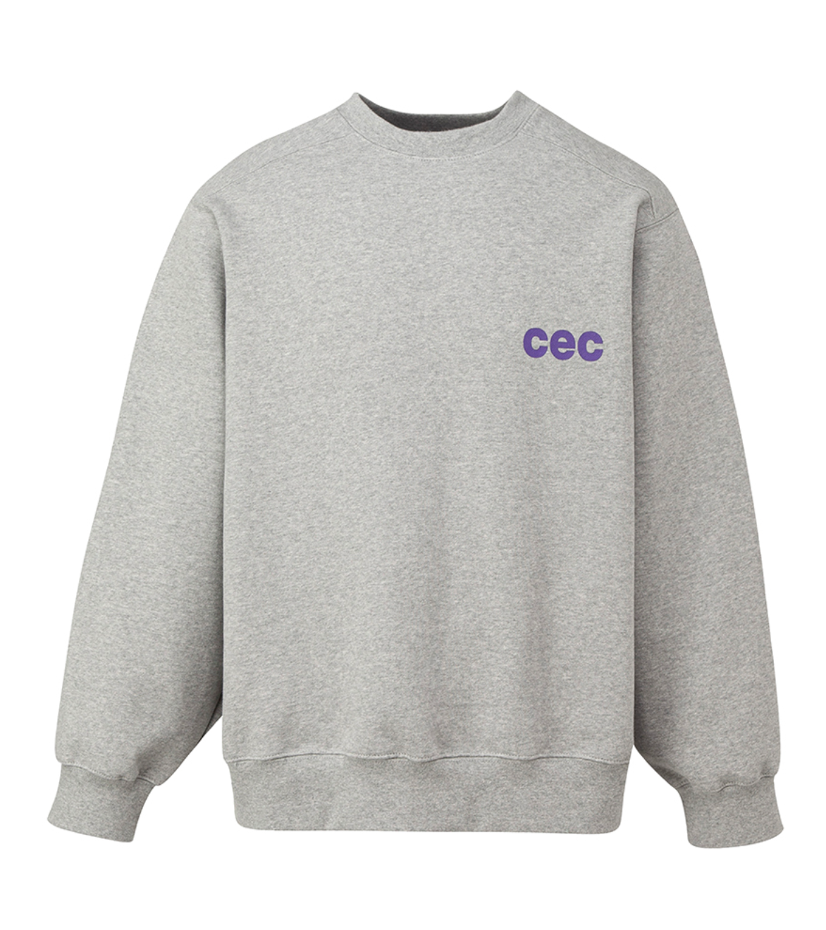 CEC Sweatshirt (Grey w/ Purple Logo)