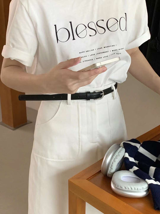 A9sday Blessed T-Shirt & Waistcoat Set