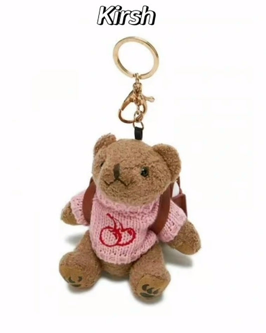 Kirsh X Bearpaw Cherry Pooh Keyring