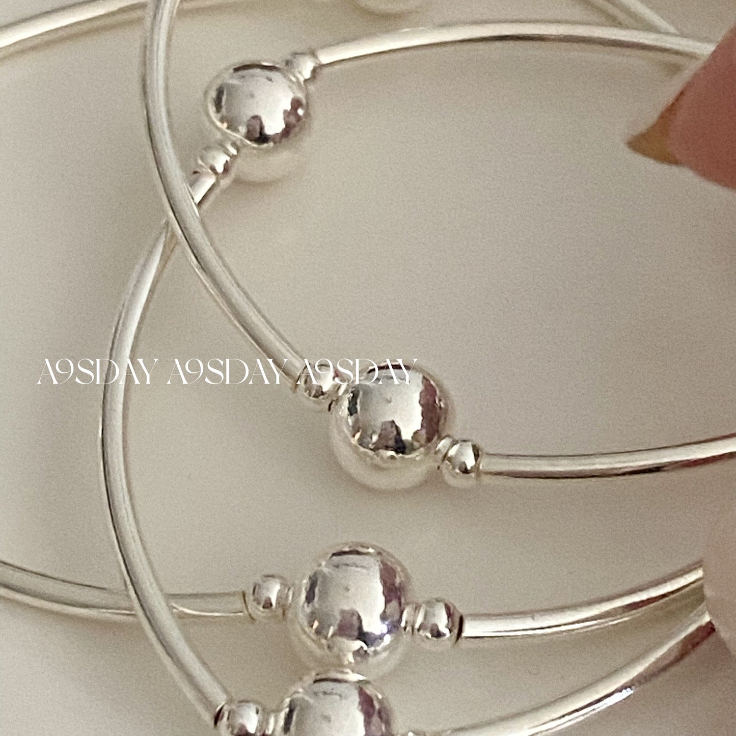 925 Silver Ball Galaxy Bracelet - B006