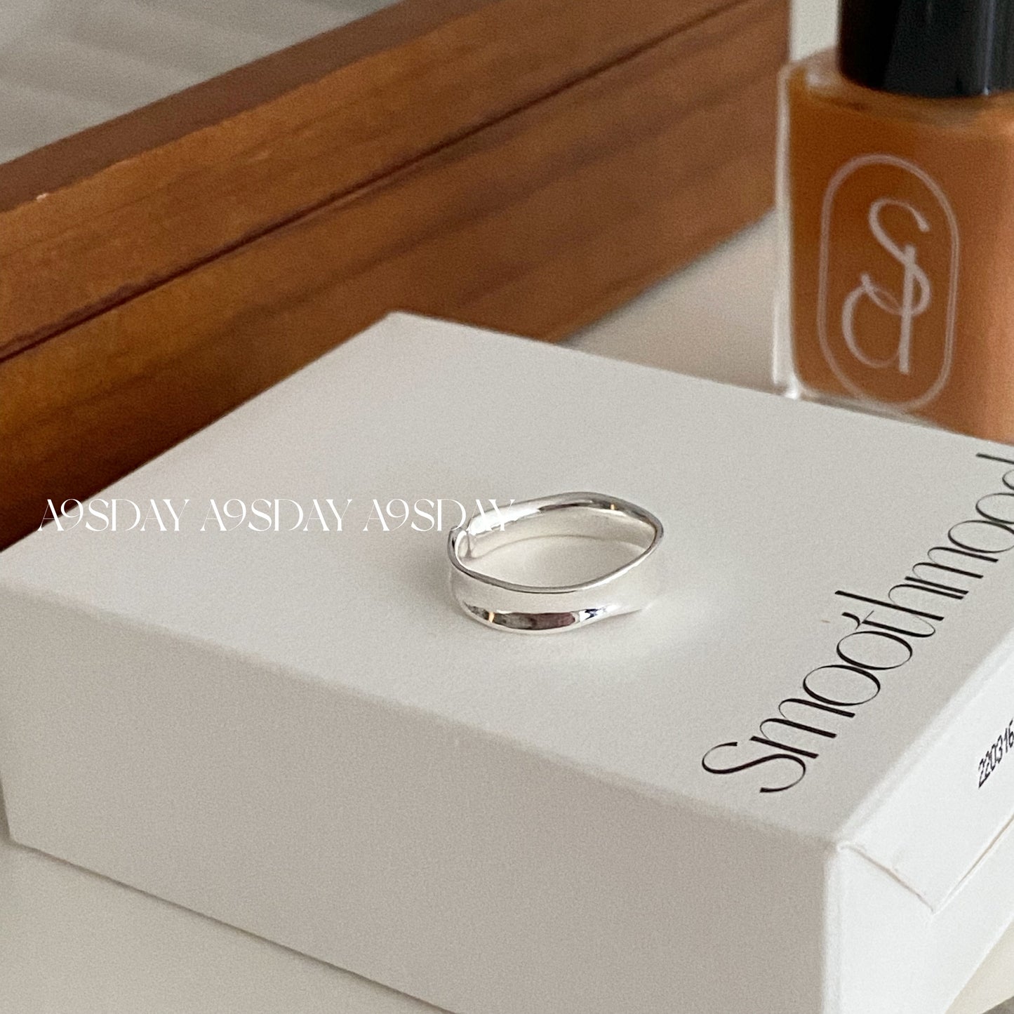 925 Silver Simple Ring - R030