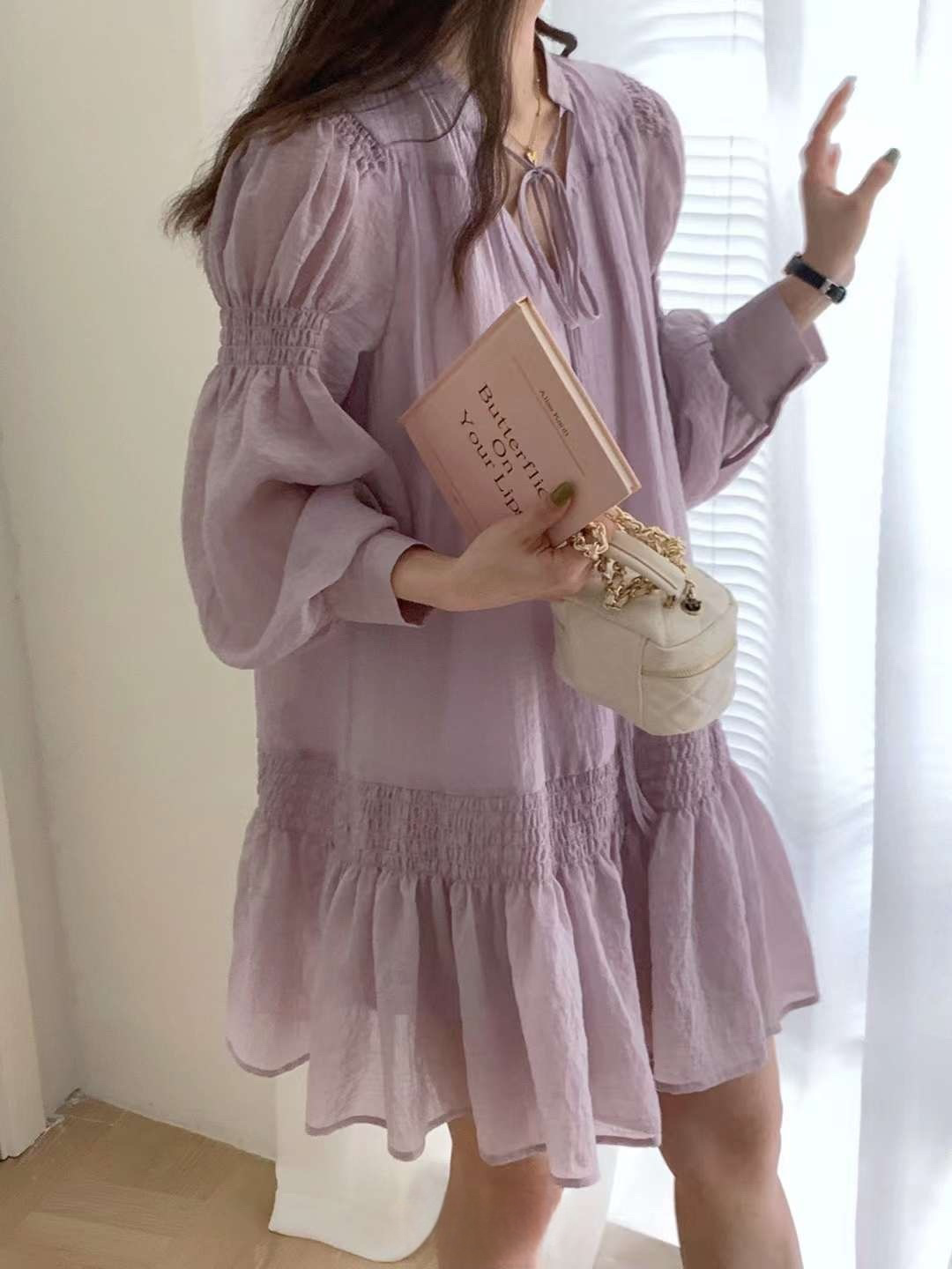 A9sday "Tea Party" Chiffon Dress