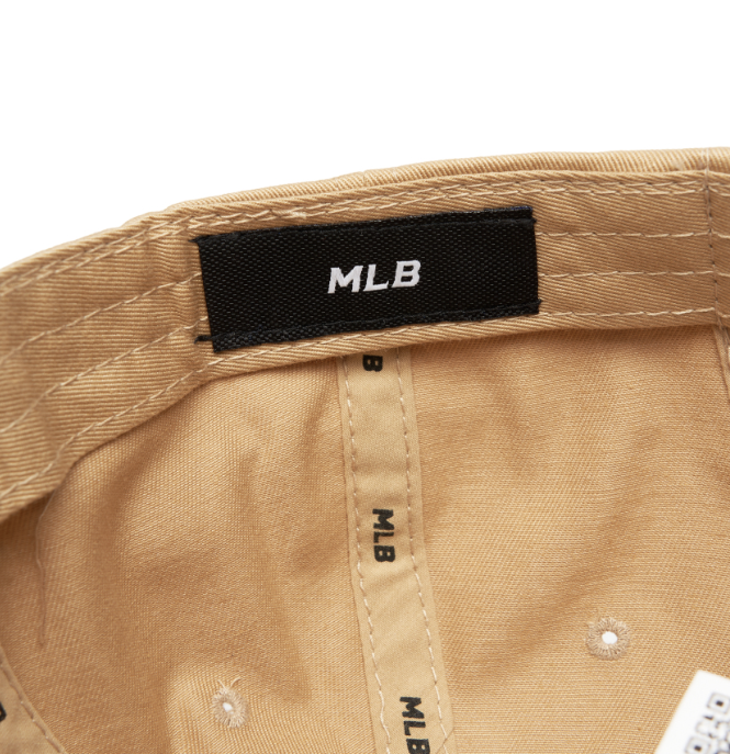 MLB Rookie Unstructured Ball Cap LA Dodgers (Beige）