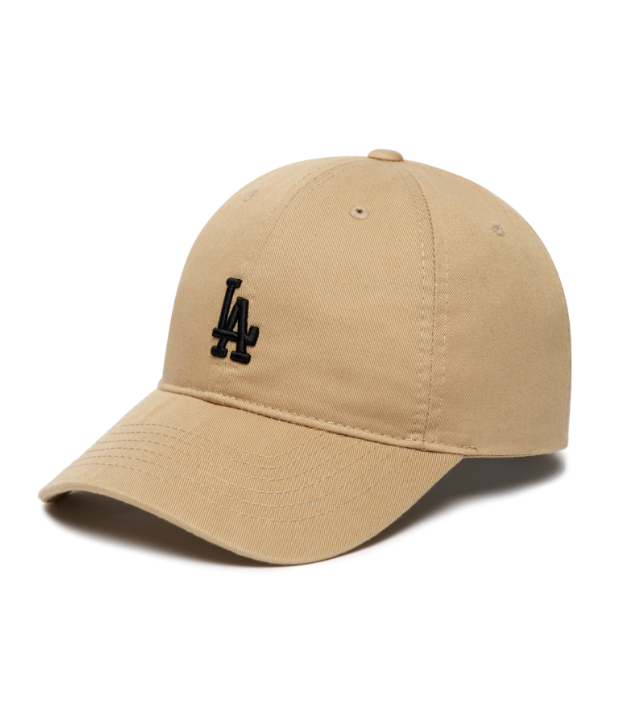 MLB Rookie Unstructured Ball Cap LA Dodgers (Beige）