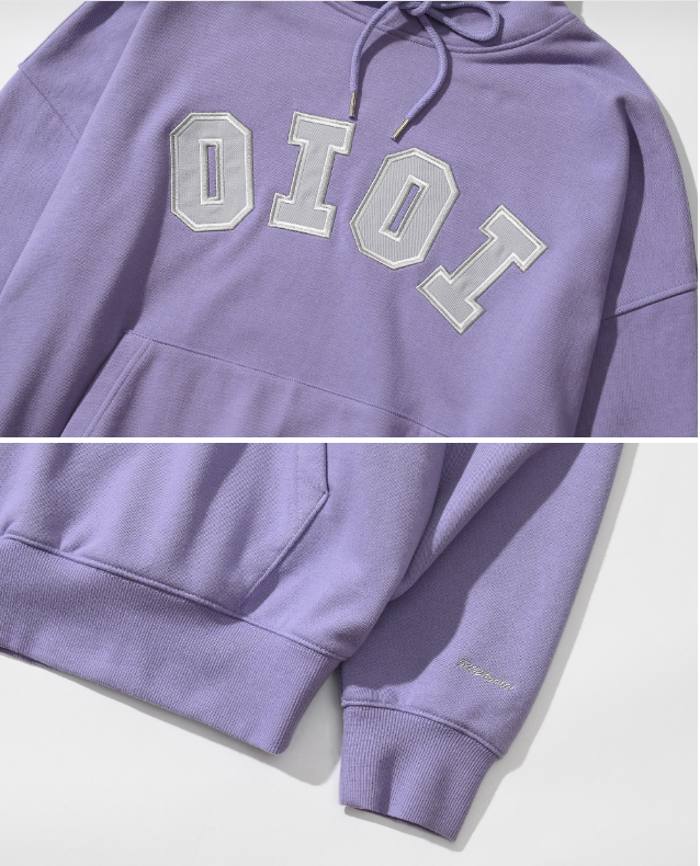 [Instock] OIOI Signature Hoodie (Purple)