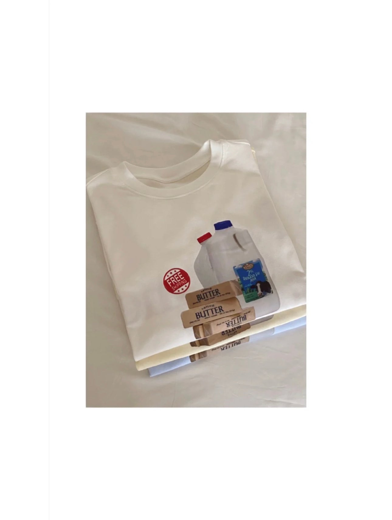 A9sday White T-Shirt - Milk Box