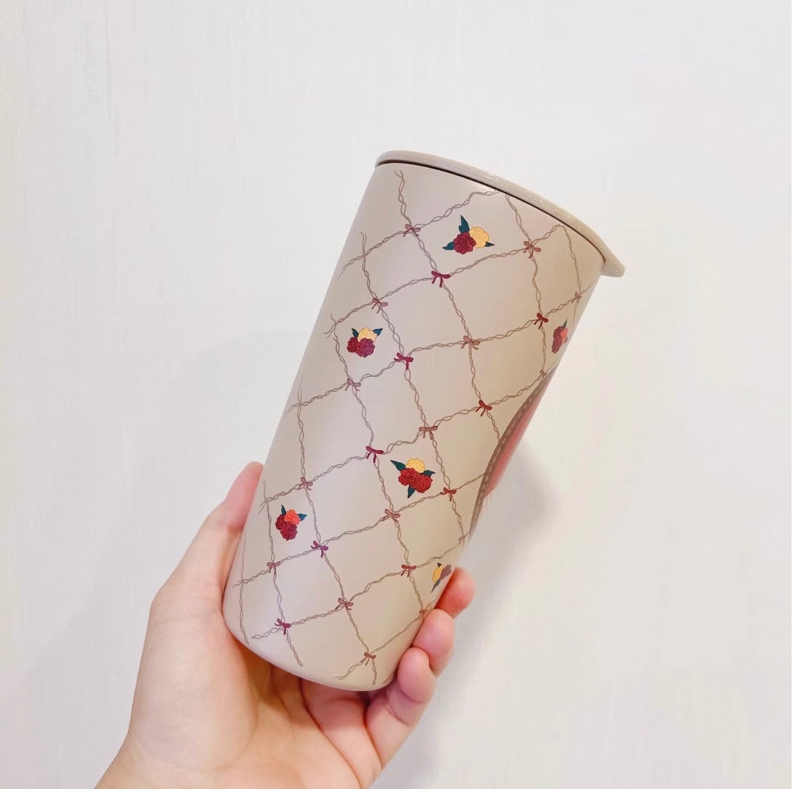 Starbucks Tumbler Fall - Rabbit with Check