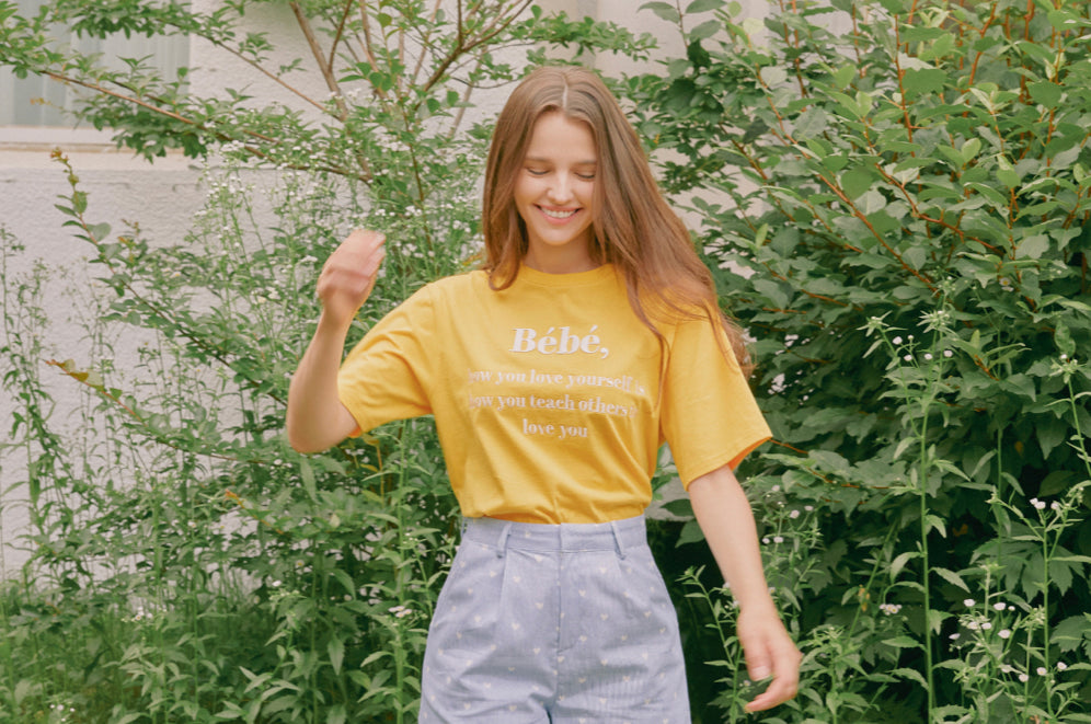 Noirnine Bébé T-Shirt (Yellow)